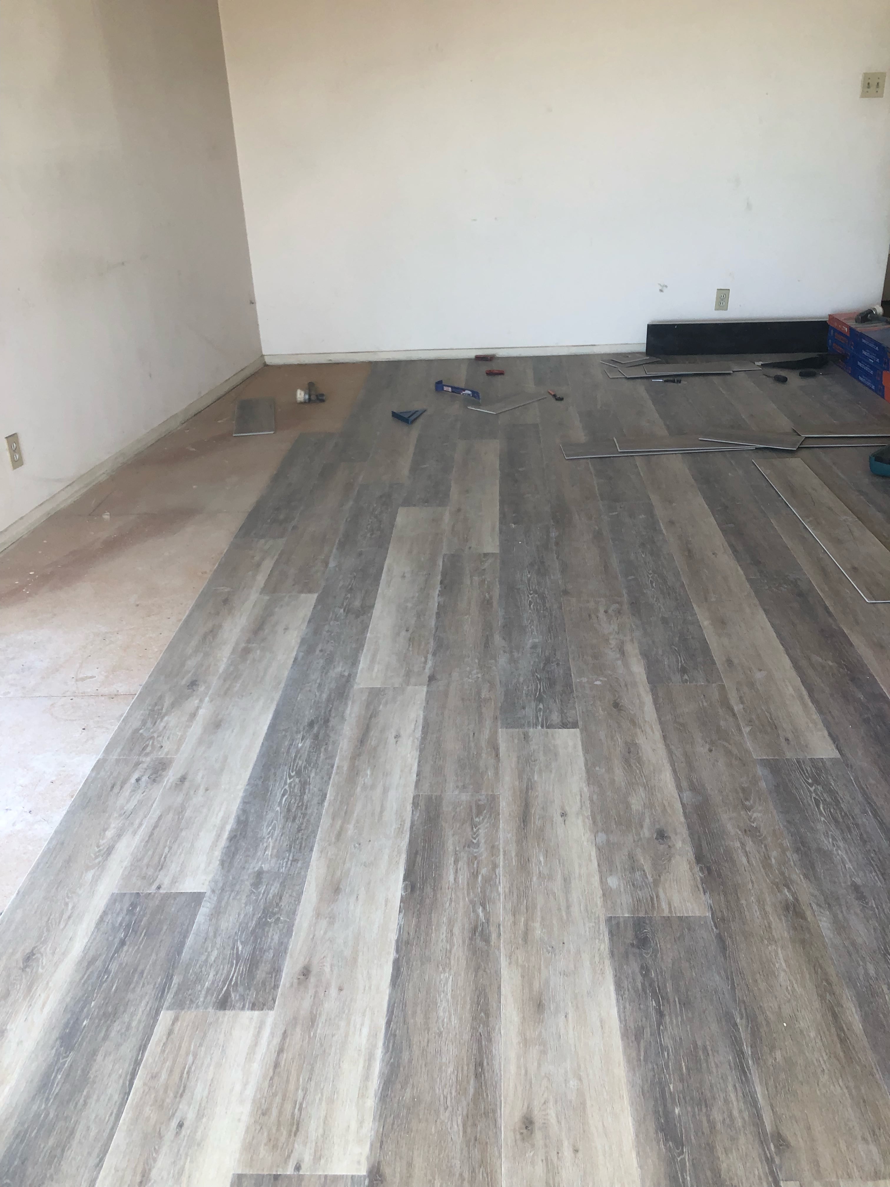Flooring in Progress